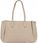Beżowa torebka shopper z ekoskóry one size - zdjęcie 3