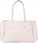 Jasnobeżowa torebka shopper z ekoskóry one size - zdjęcie 1