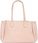 Różowa torebka shopper z ekoskóry one size - zdjęcie 5