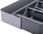 Wkład Organizer do szuflady rozsuwany Evo na sztućce i noże 26,8-46,8 cm 1784480802 - zdjęcie 5