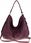 The Grace bags Włoska Torebka Listonoszka Worek na Ramię LH2555 Purple - zdjęcie 3