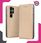 Martech Etui Z Klapką Do Samsung Galaxy S25 Ultra Złoty Smart Magnet Case Szkło - zdjęcie 6