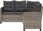vidaXL Sofa Ogrodowa Ze Stołem I Poduszkami W Kształcie Litery L 4103874 - zdjęcie 6