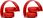 Słuchawki Webski HZ340_RD$LAD_WB_20W$KAB3W1_BK#4 czerwony - zdjęcie 5
