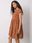Brązowa sukienka oversize Eve STITCH & SOUL - zdjęcie 2