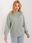 Pistacjowa bluza oversize bez kaptura SUBLEVEL - zdjęcie 5