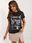 Ciemnoszary t-shirt z nadrukami SUBLEVEL - zdjęcie 2