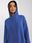 Ciemnoniebieska midi sportowa sukienka basic oversize - zdjęcie 4