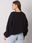 Czarna bluza bez kaptura Tashi RUE PARIS - zdjęcie 3