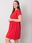 Czerwona bawełniana sukienka plus size Molly - zdjęcie 3