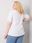 Biała bluzka plus size Stella - zdjęcie 3