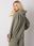 Jasna khaki bluza z pikowaniem Hanna RUE PARIS - zdjęcie 5