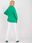 Zielona bluza dresowa basic Twist - zdjęcie 3