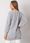 Szara melanżowa długa dresowa bluza basic oversize Rhiannon - zdjęcie 3