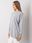 Szara melanżowa długa dresowa bluza basic oversize Rhiannon - zdjęcie 2