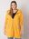 Żółta bluza plus size na suwak Zurich - zdjęcie 3