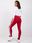 Bordowe legginsy Buzz - zdjęcie 2