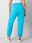 Niebieskie spodnie dresowe plus size basic Ainhoa - zdjęcie 4