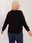 Czarna bluza plus size z bawełny Donna - zdjęcie 4