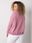 Brudnoróżowa bluza plus size z bawełny Donna - zdjęcie 4