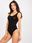 Czarne body basic z wiskozy - zdjęcie 6