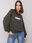 Ciemna khaki bluza plus size bez kaptura Hariette - zdjęcie 3
