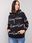 Czarna bluza plus size z kieszenią Jossy - zdjęcie 3