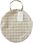 3 Sprouts Namiot Dla Dzieci Recycled Gingham Beige - zdjęcie 4