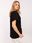 Calimera Czarny T-Shirt Oversize Z Nadrukiem W Kwiaty - zdjęcie 3