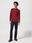 WRANGLER MĘSKA KOSZULKA LS REFINED POLO RED 112357286 - zdjęcie 3