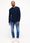 MUSTANG Elliot Dress MĘSKI SWETER Blues 1014921 5334 - zdjęcie 5