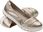 Balerinki CAPRICE 9-22118-959 H Platin Metalic, Platynowe Złote w komfortowej Tęgości H - zdjęcie 1