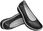 Włoskie Półbuty Baleriny IMAC 706100 1400/011 Black/Black Extra Wide Czarne - zdjęcie 2