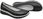 Włoskie Półbuty Baleriny IMAC 706100 1400/011 Black/Black Extra Wide Czarne - zdjęcie 6