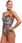 Funkita Strój Kąpielowy Damski Pans Picture Single Strap Białe - zdjęcie 2
