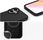 4Smarts Silicone Case Cupertino Futerał Backcase Apple Iphone 16 Czarny Ładowarka Indukcyjna - zdjęcie 2