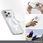 4Smarts Hybrid Case Ibiza Futerał Backcase Apple Iphone 15 Pro Przeźroczysty Ładowarka Indukcyjna - zdjęcie 2