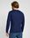 LEE MĘSKA KOSZULKA LS PATCH LOGO TEE TRUE NAVY 112355591 - zdjęcie 5