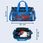 Torba plażowa sportowa SPIDERMAN 35x23cm dla dzieci - zdjęcie 5
