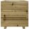 Zakito Home Donica Ogrodowa Diy Impregnowane Drewno Sosnowe 50X50X49,5cm Naturalny Kolor Zh3282518 - zdjęcie 3