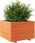 Zakito Home Donica Ogrodowa Diy Lite Drewno Sosnowe 70X70X49,5cm Woskowy Brąz Zh3282526 - zdjęcie 6