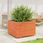 Zakito Home Donica Ogrodowa Diy Lite Drewno Sosnowe 70X70X49,5cm Woskowy Brąz Zh3282526 - zdjęcie 3