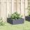 Zakito Home Donica Ogrodowa Rattanowa 42,5X42,5X28,5cm Szara Zh368004 - zdjęcie 2