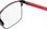 Stylion Plusy +3.00 Męskie Okulary Do Czytania Korekcyjne St337 Grafit/Czerwony - zdjęcie 3