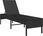 vidaXL Leżak Z Poduszką Czarny 55X200X44cm Polirattan 4104100 - zdjęcie 5