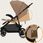 Wózek Lionelo Emma One Beige Sand Spacerowy - zdjęcie 3