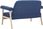 Zakito Europe Sofa 2 Osobowa Niebieska 115X69X75Cm (ZE246649) - zdjęcie 3