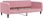 Zakito Europe Sofa Łóżko Rozkładana 2W1 Różowa 223X212,5X75Cm (ZE3197097) - zdjęcie 2