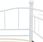 Zakito Home Stalowa Leżanka 211X100 Biała (ZH285308) - zdjęcie 5