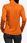 Fjallraven Bluza Polarowa Damska Abisko Lite Fleece Half Zip Pomarańczowe - zdjęcie 2
